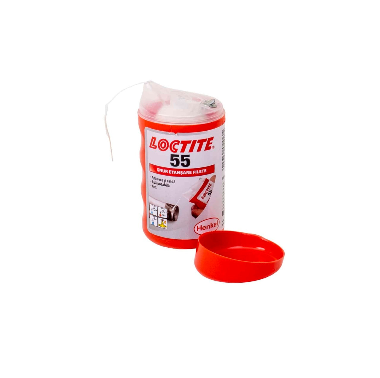 Snur etansare pentru conducte si filete, 55x160m, alb