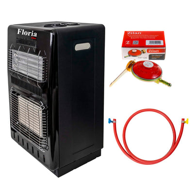 Soba mobila pe gaz GPL si electrica, aprindere piezo-electrica, kit alimentare inclus
