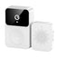 Sonerie smart, Video/Audio Wireless, cu senzor de miscare, vizibilitate nocturna, apel vocal, control volum, incarcare USB, compatibil cu Android/ IOS, alb