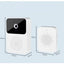 Sonerie smart, Video/Audio Wireless, cu senzor de miscare, vizibilitate nocturna, apel vocal, control volum, incarcare USB, compatibil cu Android/ IOS, alb
