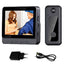 Sonerie video inteligenta, bluetooth, night vision, infrarosu, senzor IR, interfon video HD, 8MP, comunicare bidirectionala, unghi de vizualizare 170°, baterii incorporate, instalare usoara fara cabluri, negru