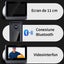 Sonerie video inteligenta, bluetooth, night vision, infrarosu, senzor IR, interfon video HD, 8MP, comunicare bidirectionala, unghi de vizualizare 170°, baterii incorporate, instalare usoara fara cabluri, negru