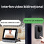 Sonerie video inteligenta, bluetooth, night vision, infrarosu, senzor IR, interfon video HD, 8MP, comunicare bidirectionala, unghi de vizualizare 170°, baterii incorporate, instalare usoara fara cabluri, negru