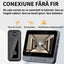 Sonerie video inteligenta, bluetooth, night vision, infrarosu, senzor IR, interfon video HD, 8MP, comunicare bidirectionala, unghi de vizualizare 170°, baterii incorporate, instalare usoara fara cabluri, negru