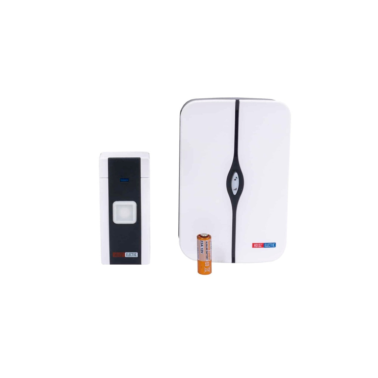 Sonerie wireless 220V, alb, 36 tonuri, raza actiune 100 m