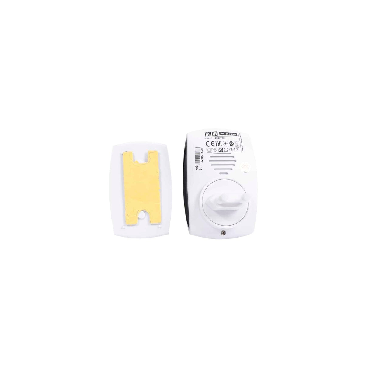Sonerie wireless 220V, fara fir, 36 tonuri, raza actiune 100m, alb