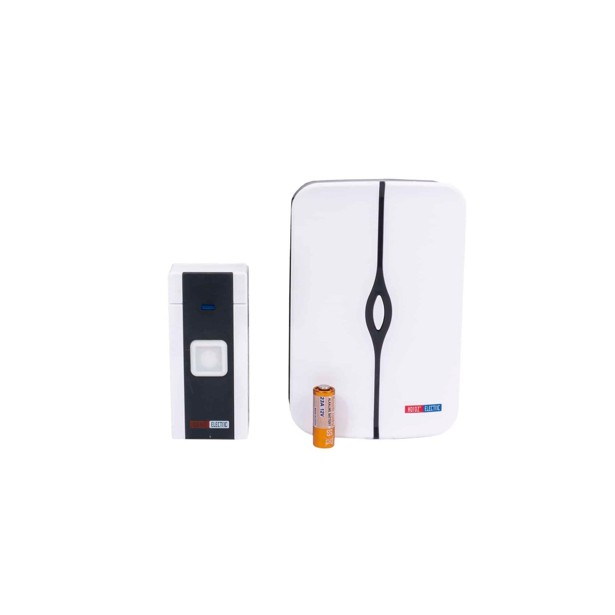 Sonerie wireless fara fir, 4.5V, alb, 36 tonuri, raza 100 m