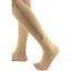 Sosete compresive cu fermoar FOXMAG24, unisex, crem, marimea S/M