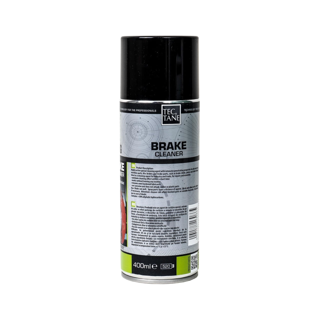 Spray pentru curatare frane auto, 400ml, utilizare profesionala
