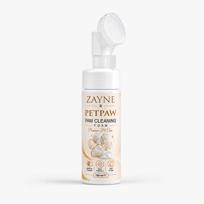 Spumă pentru Curățarea Lăbuțelor ZAYNE PETPAW, cu Perie, 150 ml