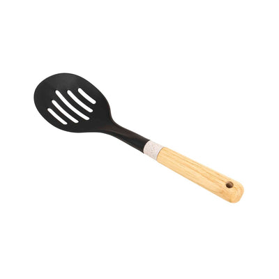 Spumiera din plastic cu maner maro, lungime 35 cm