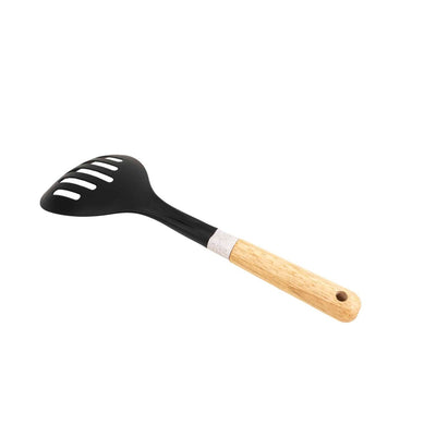 Spumiera din plastic cu maner maro, lungime 35 cm