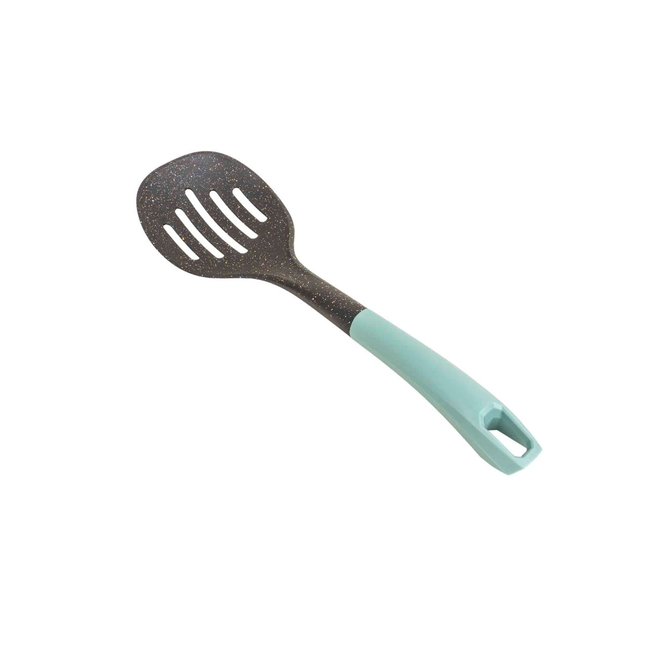 Spumiera din plastic cu maner verde, 34 cm lungime