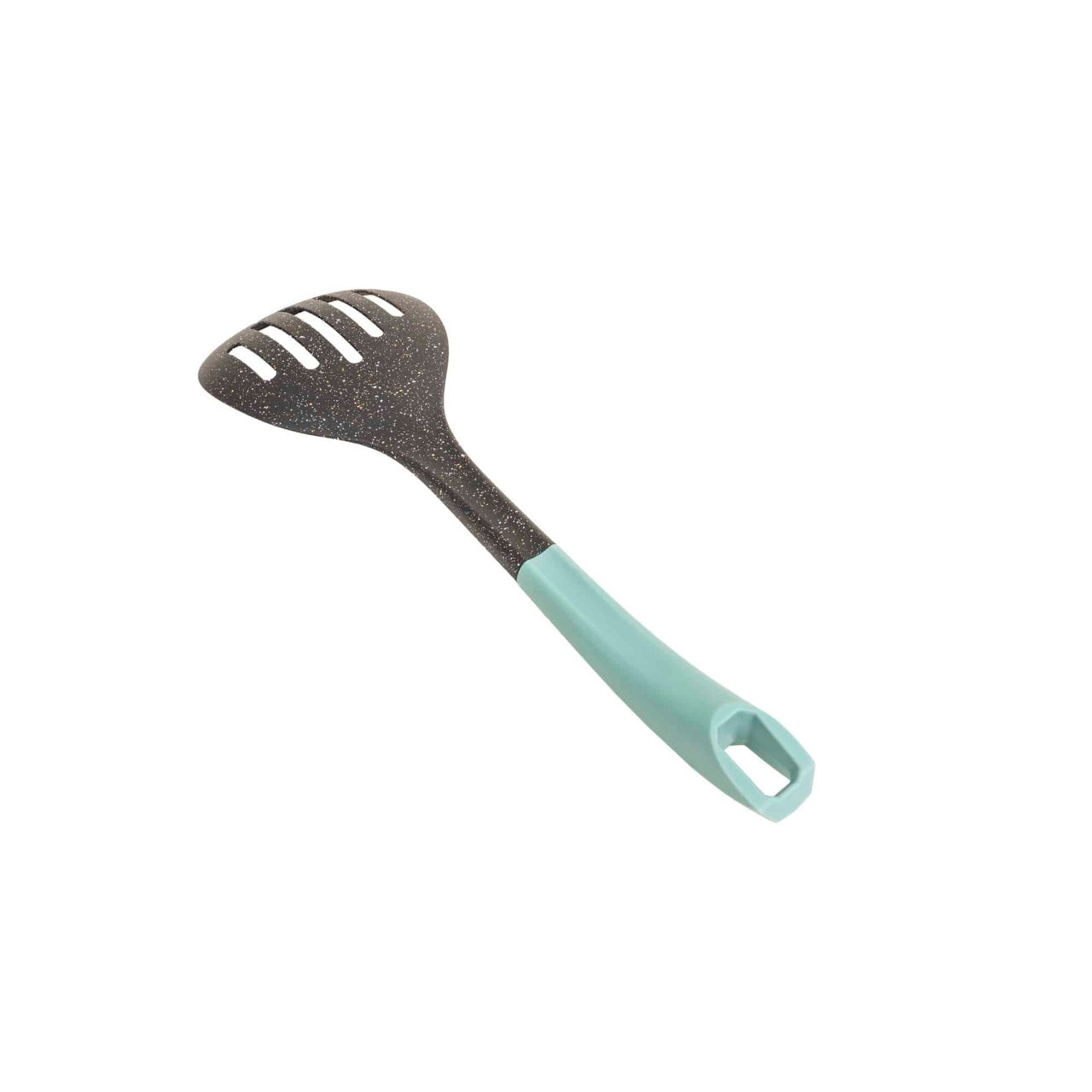 Spumiera din plastic cu maner verde, 34 cm lungime