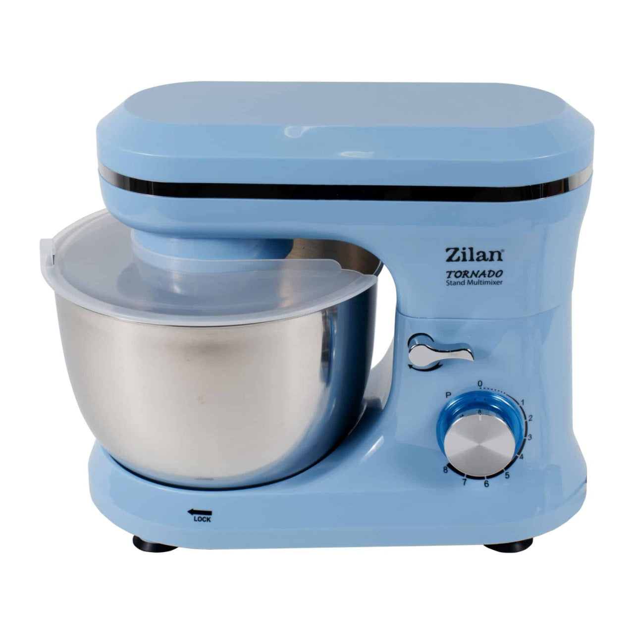 Stand Multi-Mixer cu bol inox 4.5L, 6 viteze, functie Pulse, 1000W