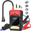 Starter auto 4 in 1, Power Bank, booster baterie auto, compresor de aer, Power Bank cu afisaj digital, lumina de urgenta, negru/rosu
