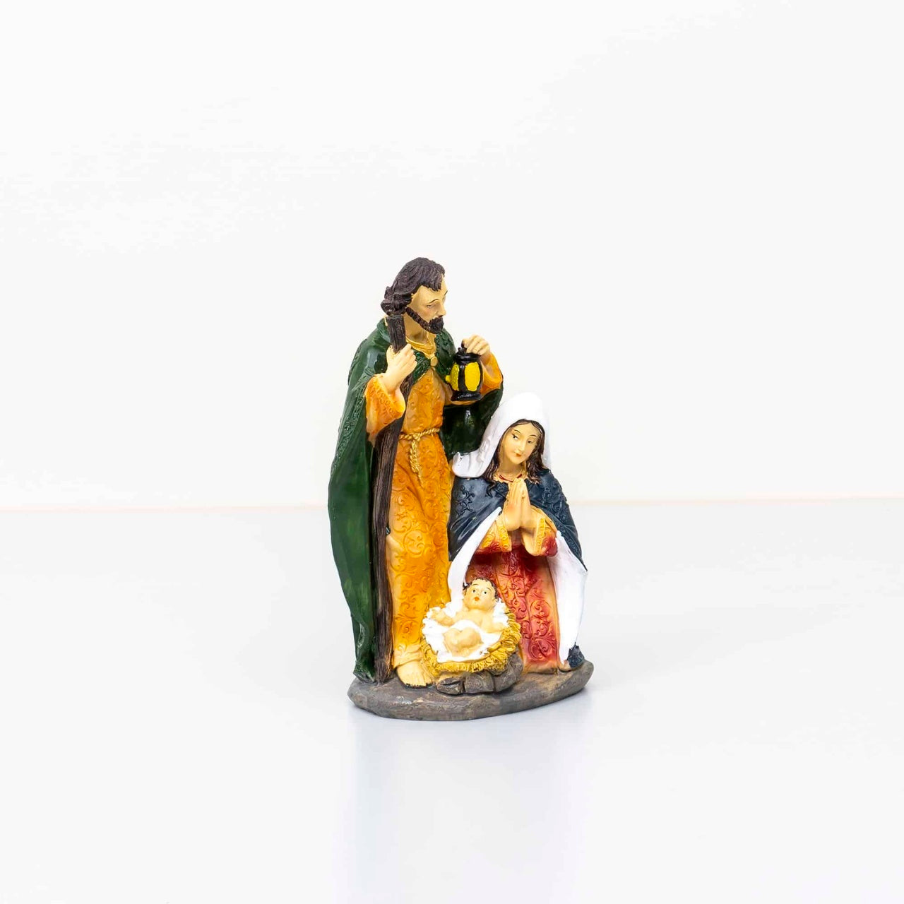 Statueta decorativa din rasina cu Familia Sfanta, 20 cm inaltime