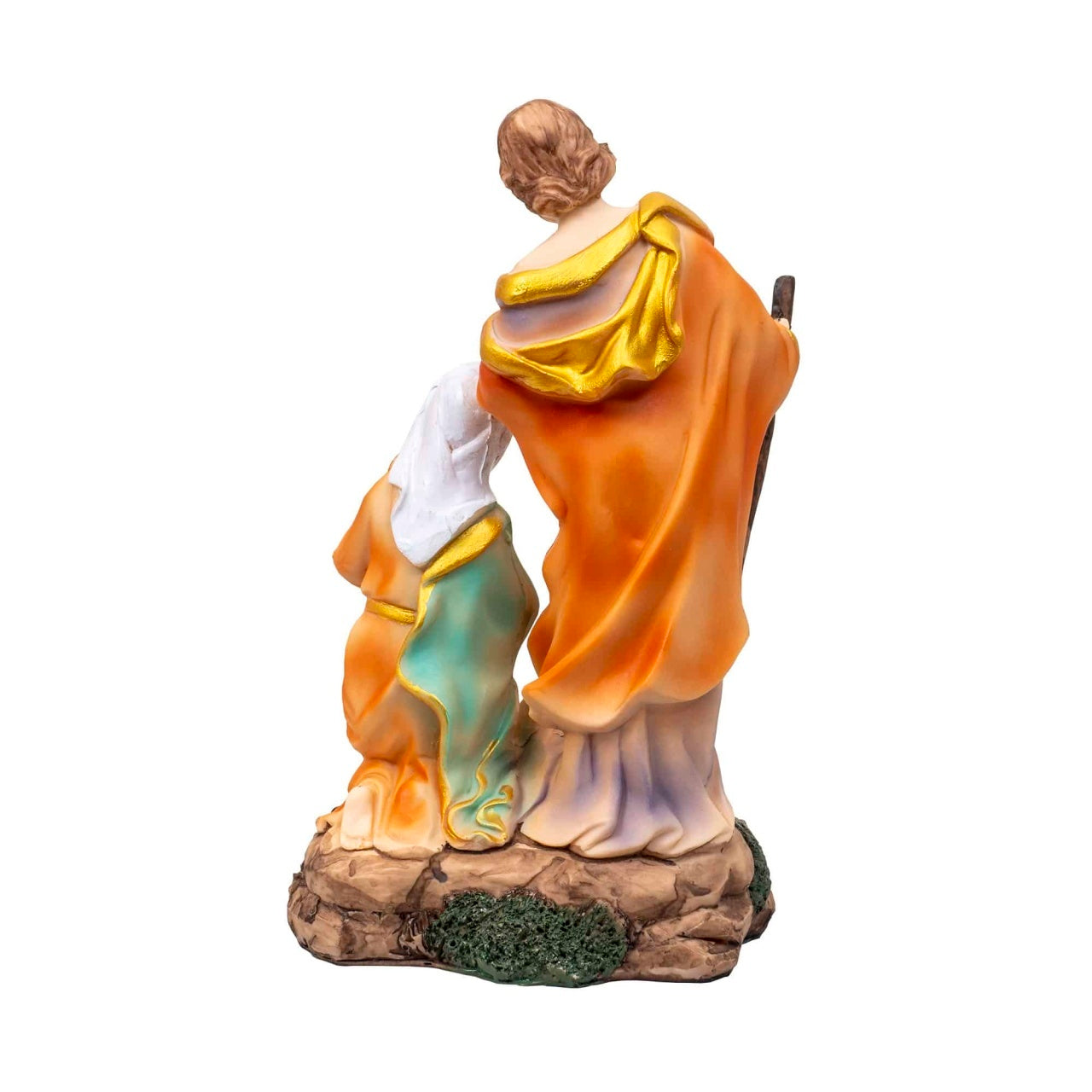 Statueta decorativa din rasina cu Familia Sfanta, inaltime 24cm