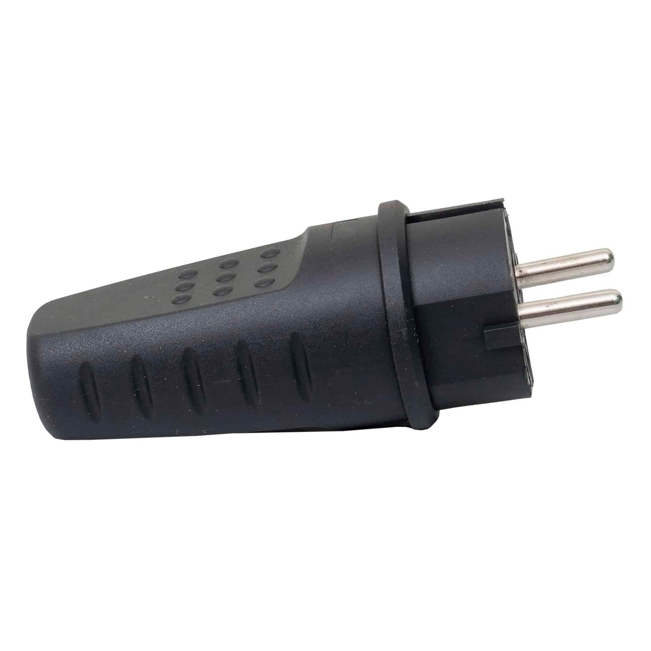 Stecher plastic negru 16A fara cablu, 1 locas