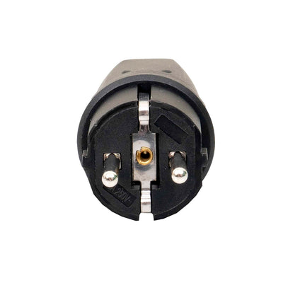 Stecher plastic negru 16A fara cablu, 1 locas