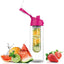Sticla pentru apa cu infuzor, capacitate 700 ml, sistem de blocare, design portabil, rezistent la socuri, fara BPA, transparent