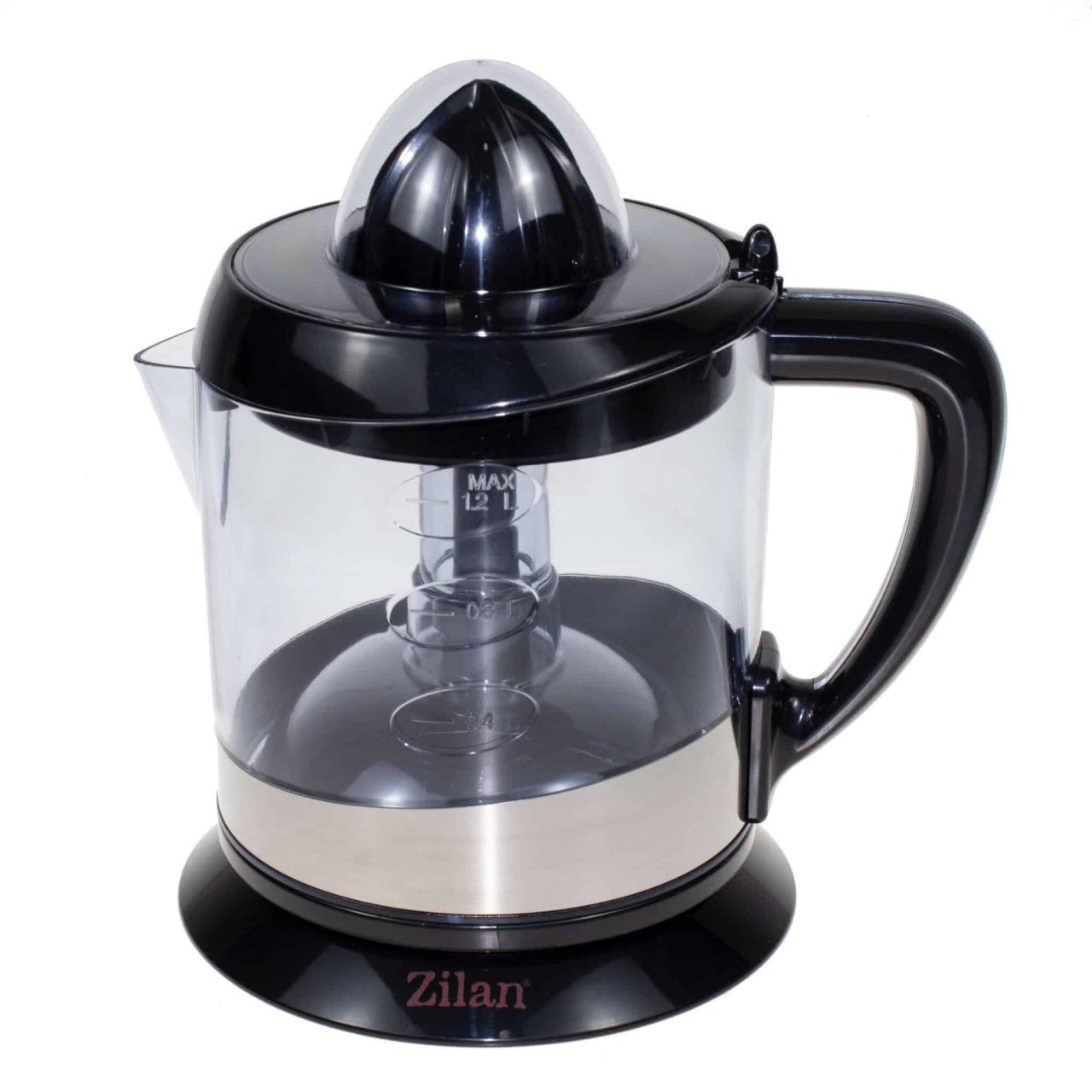 Storcator citrice cu cana gradata 1,2L, 40W, Negru-Inox