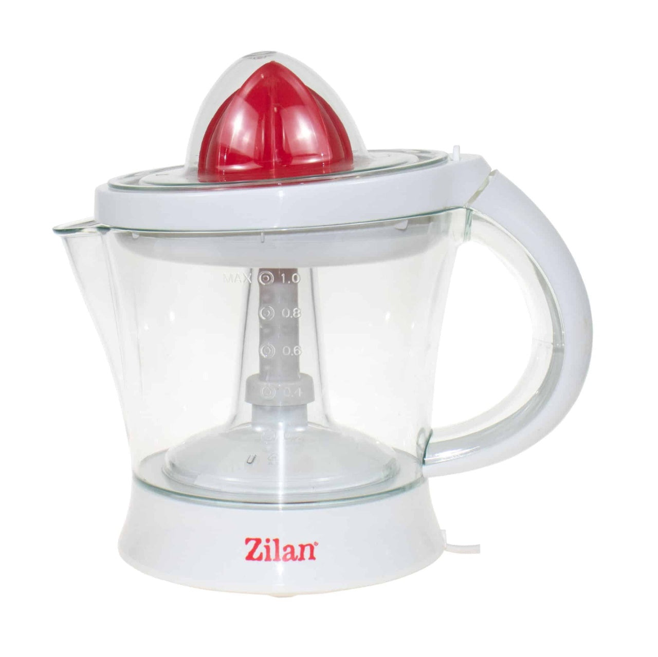 Storcator citrice cu cana gradată 1L, funcție Reverse, 40W, alb-roșu