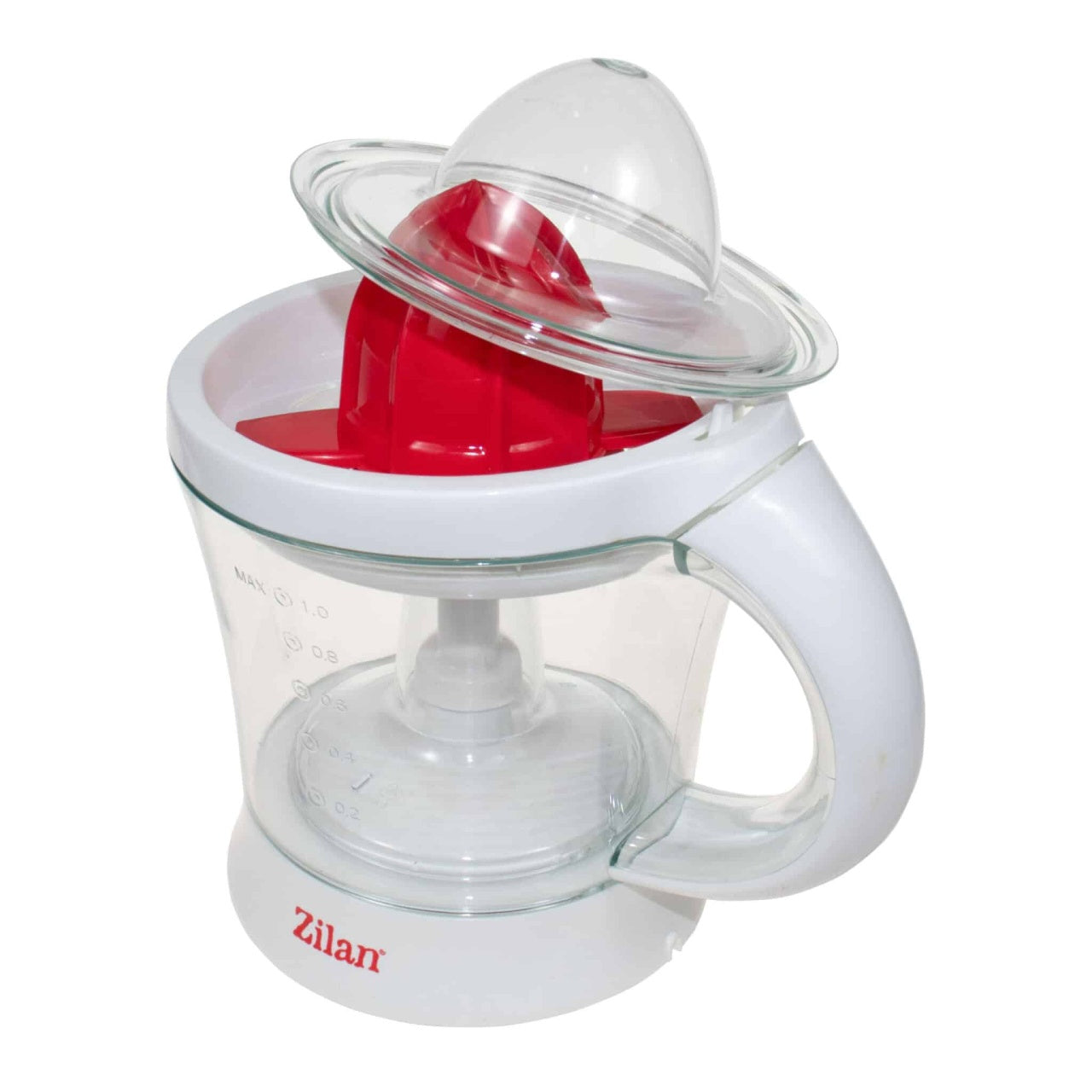 Storcator citrice cu cana gradată 1L, funcție Reverse, 40W, alb-roșu