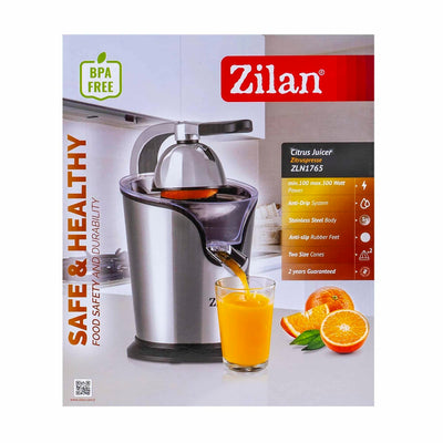 Storcator de citrice inox, putere 500W, antiderapant, capacitate recipient 0L
