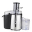 Storcator pentru fructe si legume, confectionat din inox si plastic, putere 1000 W, capacitate 1l, sistem anti-alunecare, protectie supraincalzire, negru