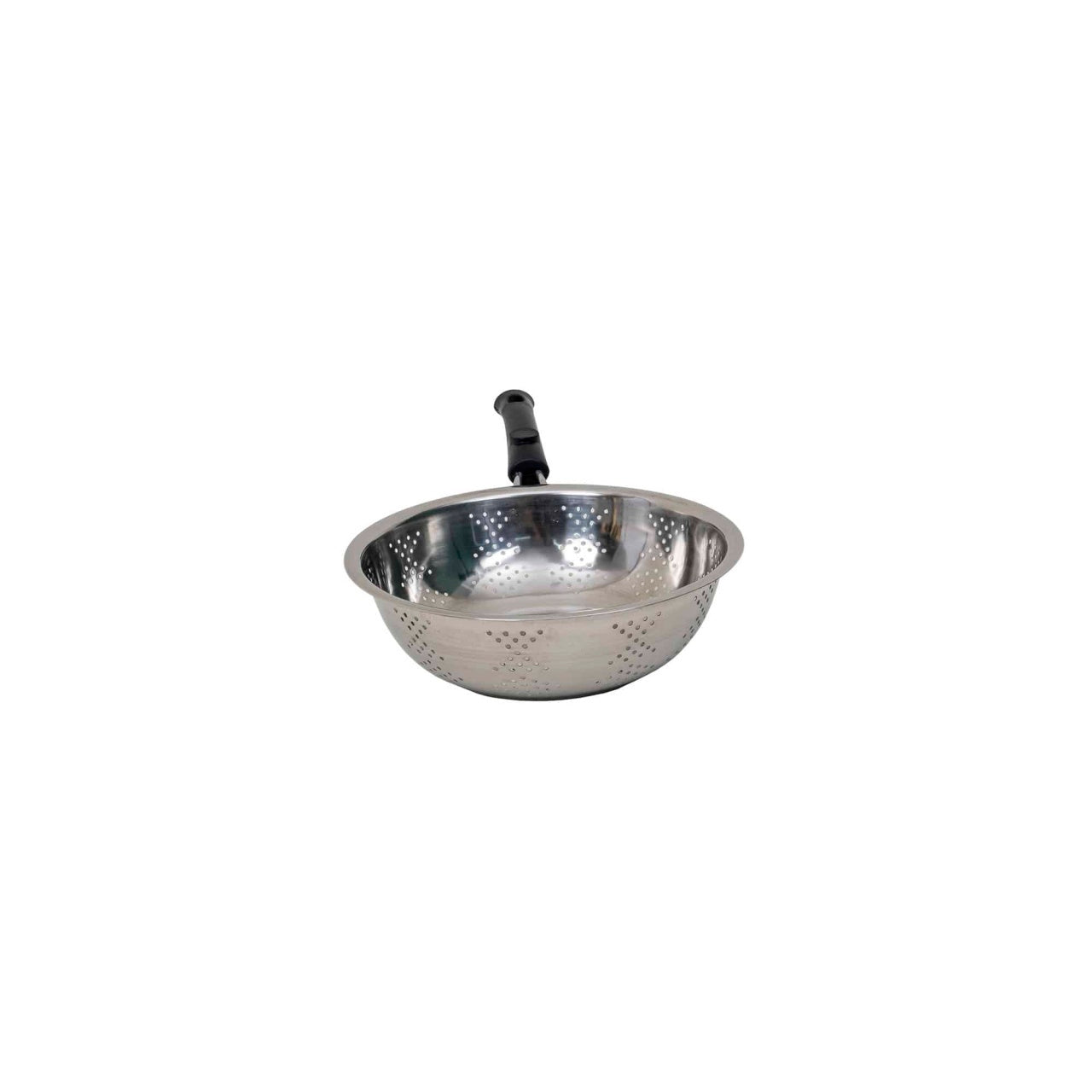 Strecuratoare inox cu maner plastic, diametru 24 cm, lungime 40 cm