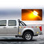 Stroboscop auto, 6 LED, lumini de avertizare galbene pentru platforma, ATV, tractor, jeep, putere 12W
