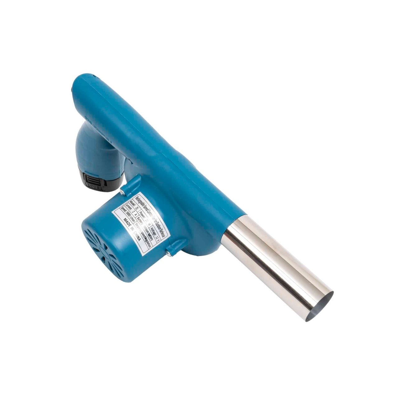 Suflanta pentru gratar cu acumulator, putere 20W, control viteza 12V, 30cm