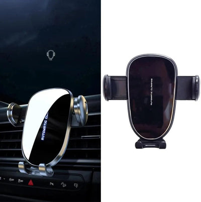 Suport auto pentru telefon, fixare pe grila de ventilatie AL03, negru