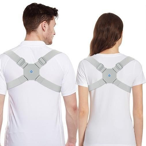 Suport corector FOXMAG24® Corector de Postura Inteligent cu Senzor de Vibratie pentru Indreptare Spate, Umeri si Coloana