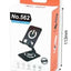 Suport de telefon ajustabil, rotire 360 grade, negru, 6.8 x 9.8 cm