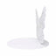 Suport lemn alb pentru candy bar, forma fluture, modular, 50x59 cm