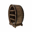 Suport lemn de brad pentru 12 sticle de vin, inaltime 55 cm