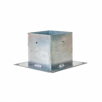 Suport metalic pentru stalpi din lemn 120x120mm, otel prevopsit