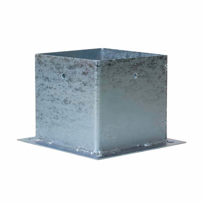 Suport metalic pentru stalpi din lemn 150 x 150 mm, tabla prevopsita