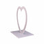 Suport modular pentru candy bar, forma inima, dimensiuni 50x39x30 cm