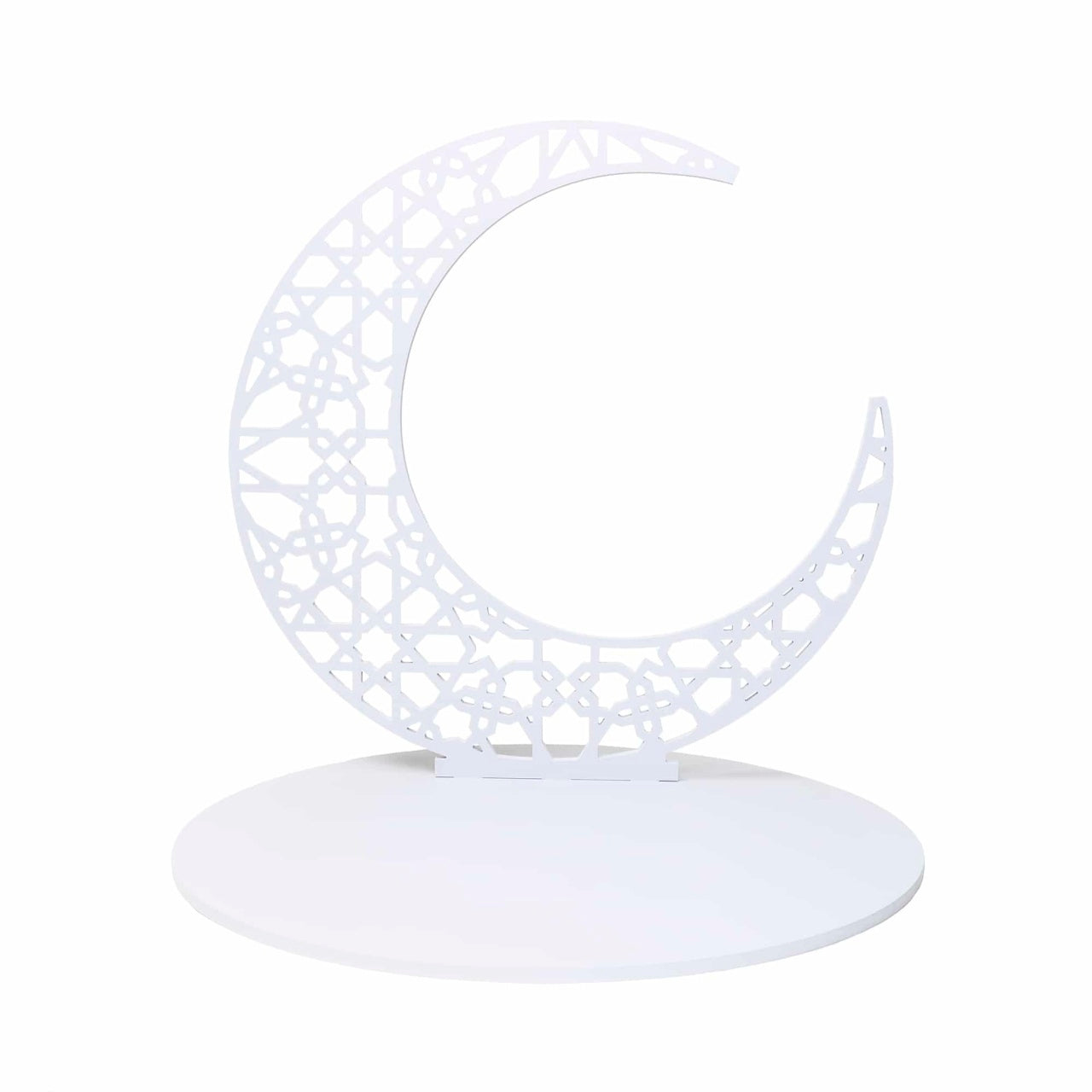 Suport modular pentru candy bar, forma luna, 60 cm inaltime, 59 cm diametru