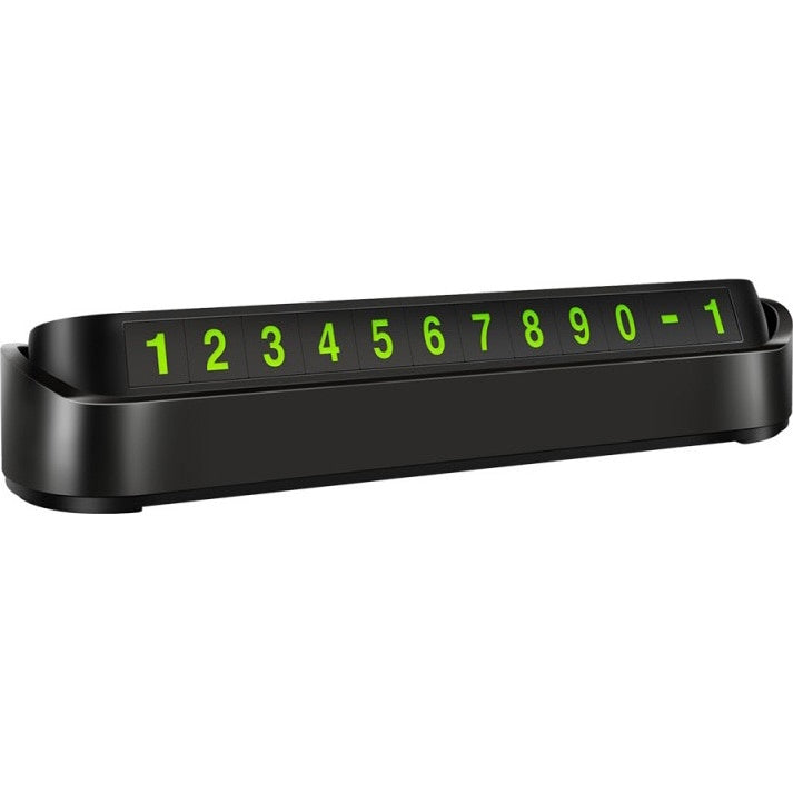 Suport numar telefon FOXMAG24®, numere magnetice, Black