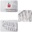 Suport pentru baie, cu 17 cleme, autoadeziv, din ABS, pliabil, dimensiuni 36 x 15 x 14.5 cm, alb