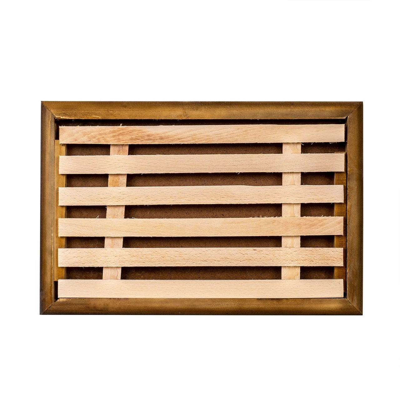 Suport pentru taiat paine cu gratar detasabil, 35x23 cm, lemn fag