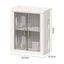 Suport pliabil pentru depozitare router wifi, autoadeziv, dimensiuni 33 cm x 28 cm x 14.3 cm, alb