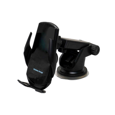 Suport telefon auto universal cu incarcare wireless 10W, dimensiuni 10,5x13 cm