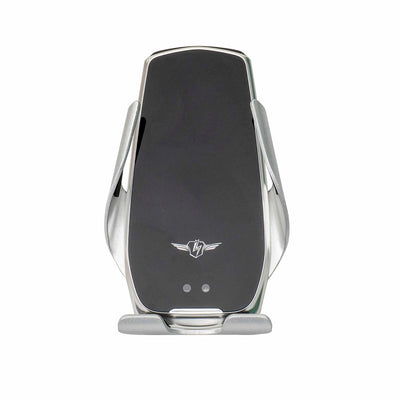 Suport telefon auto universal cu incarcare wireless 15W, dimensiuni compacte