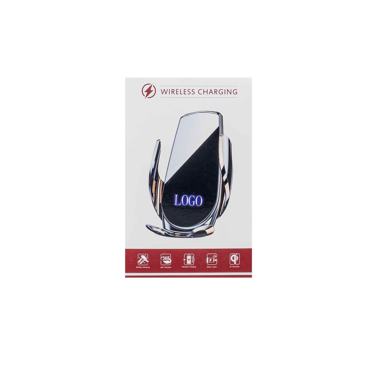 Suport telefon auto universal cu incarcare wireless 15W, dimensiuni compacte
