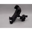Suport telefon pentru bicicleta, rotativ 360⁰, prindere cu colier, din ABS, universal, negru